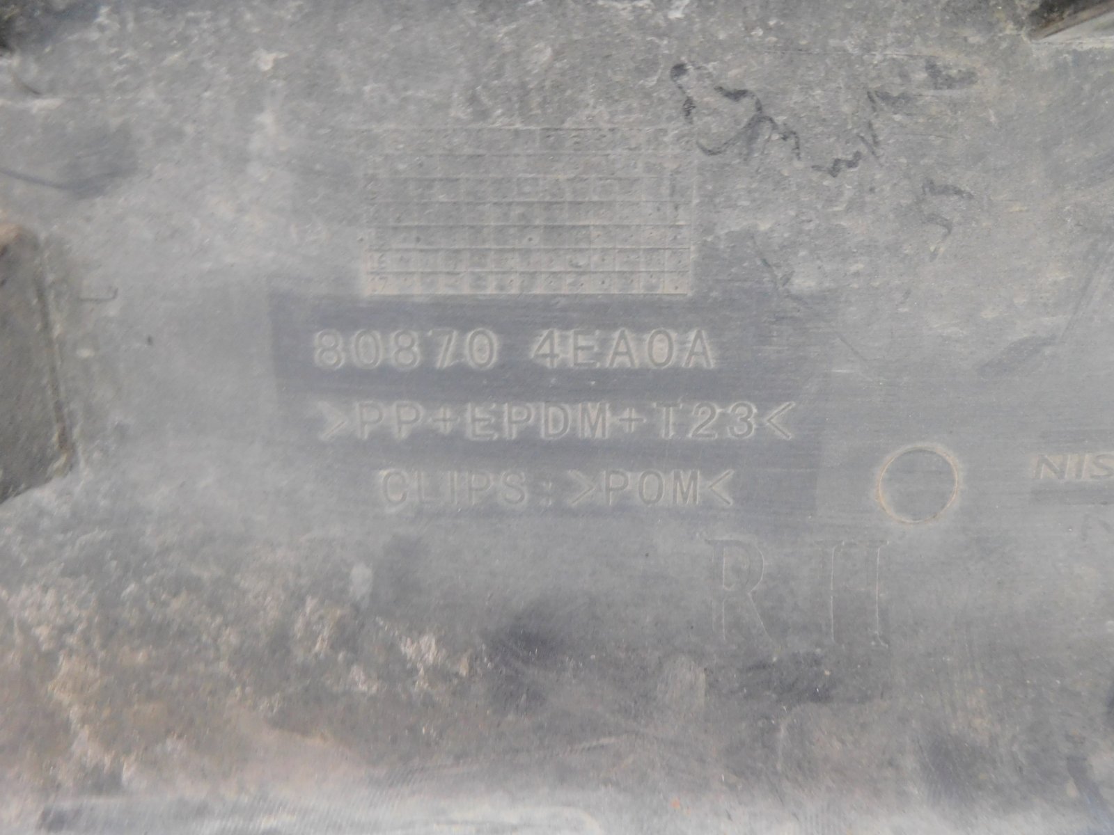 Накладка двери передней правой