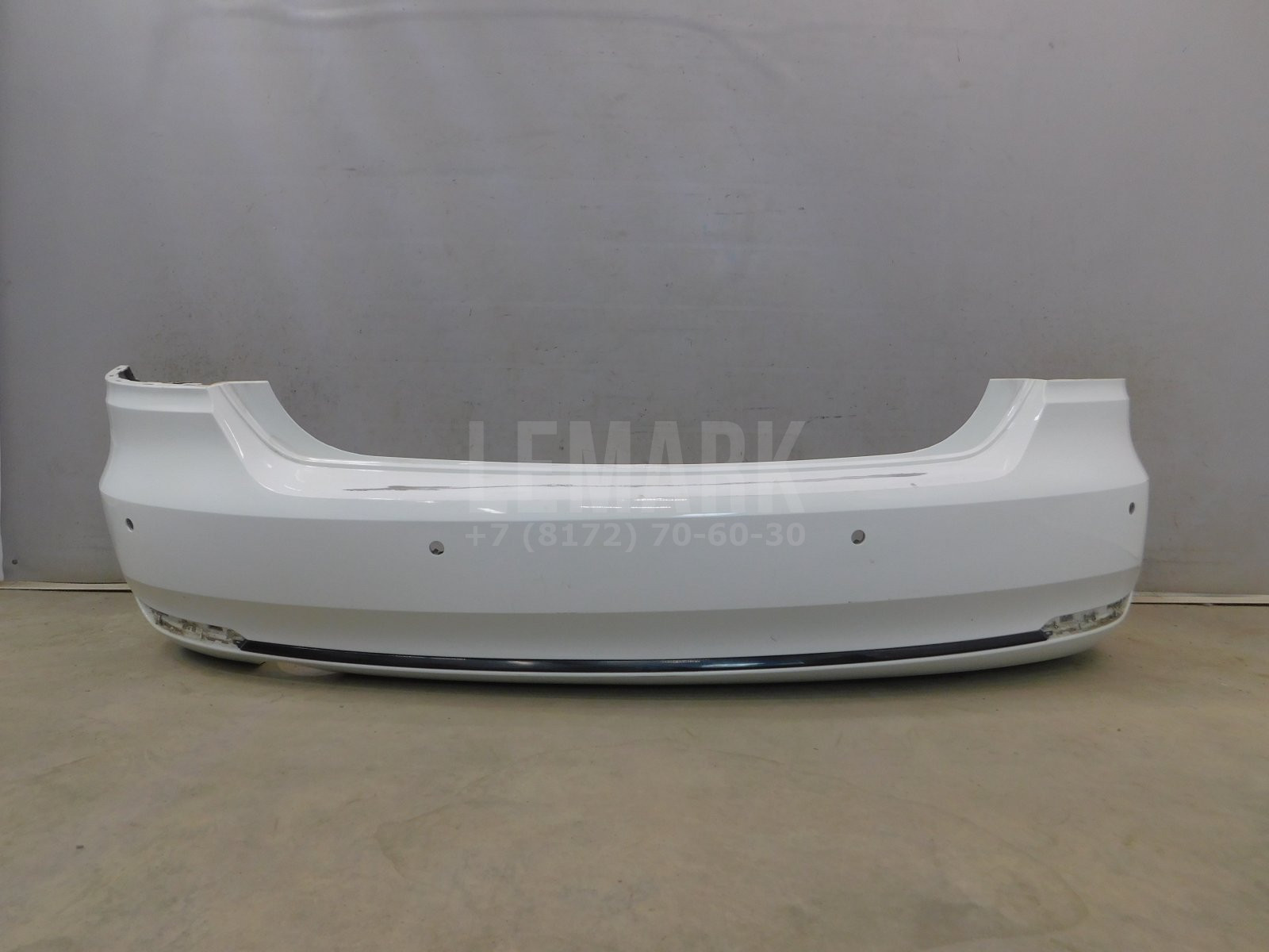 Бампер задний Volkswagen Polo Sedan 2011-2020 6RU807421D