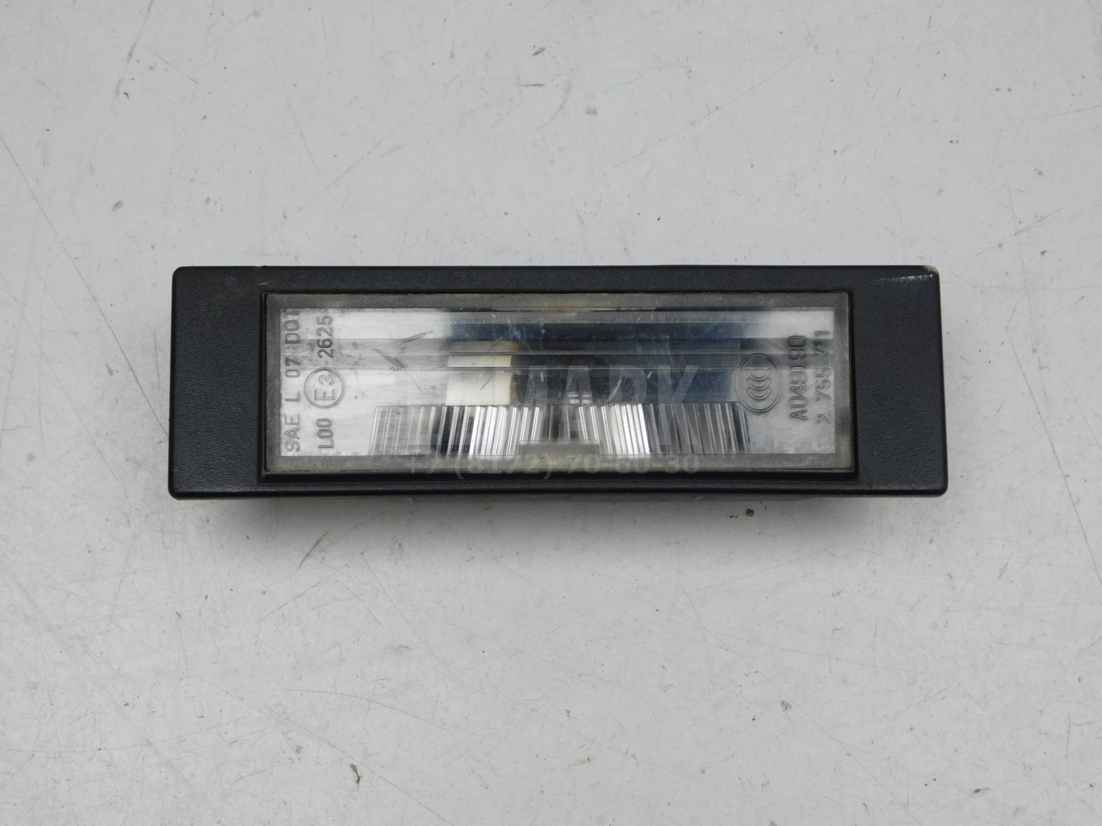 Подсветка номерного знака Mini Countryman R60 2010> 63262755711