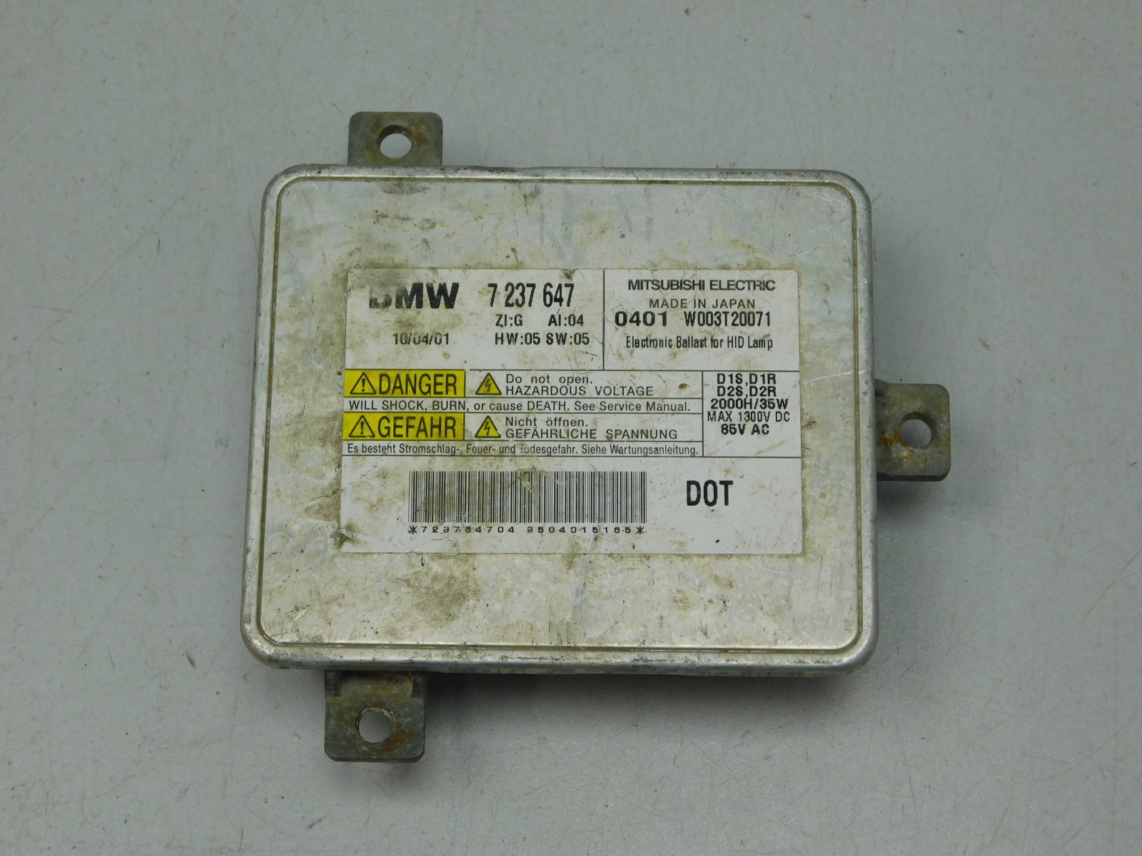 Блок розжига ксеноновой лампы BMW 5-серия F10/F11 2009>