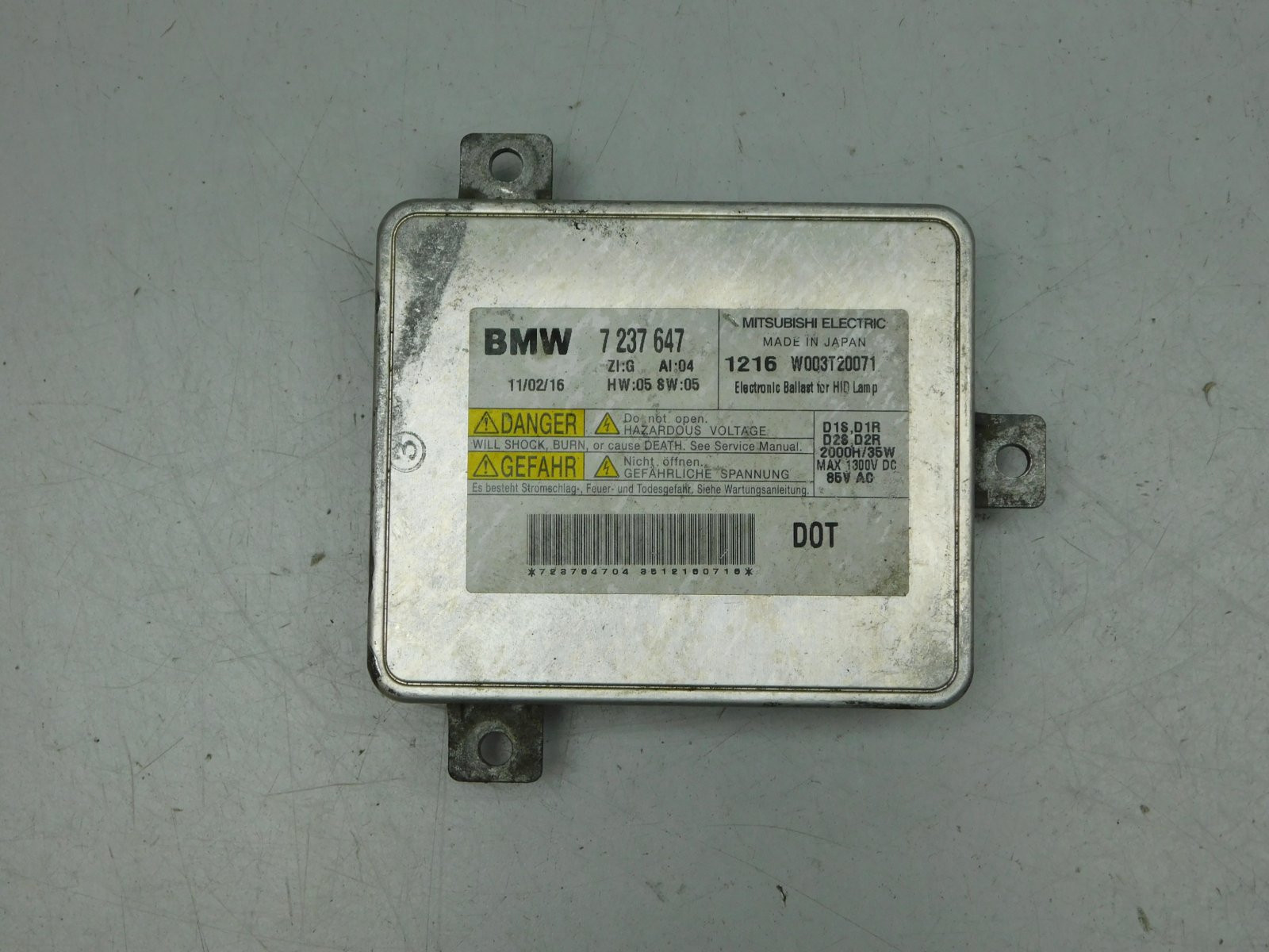 Блок розжига ксеноновой лампы BMW 5-серия F10/F11 2009>